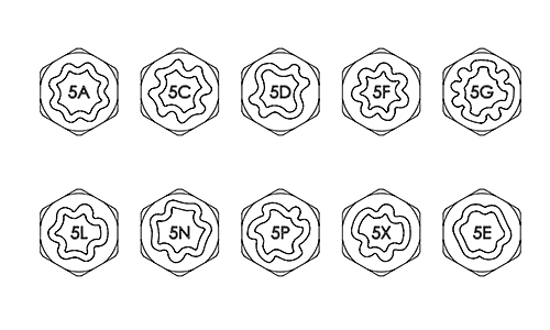 Special Wheel Nut Socket Set 12pcs